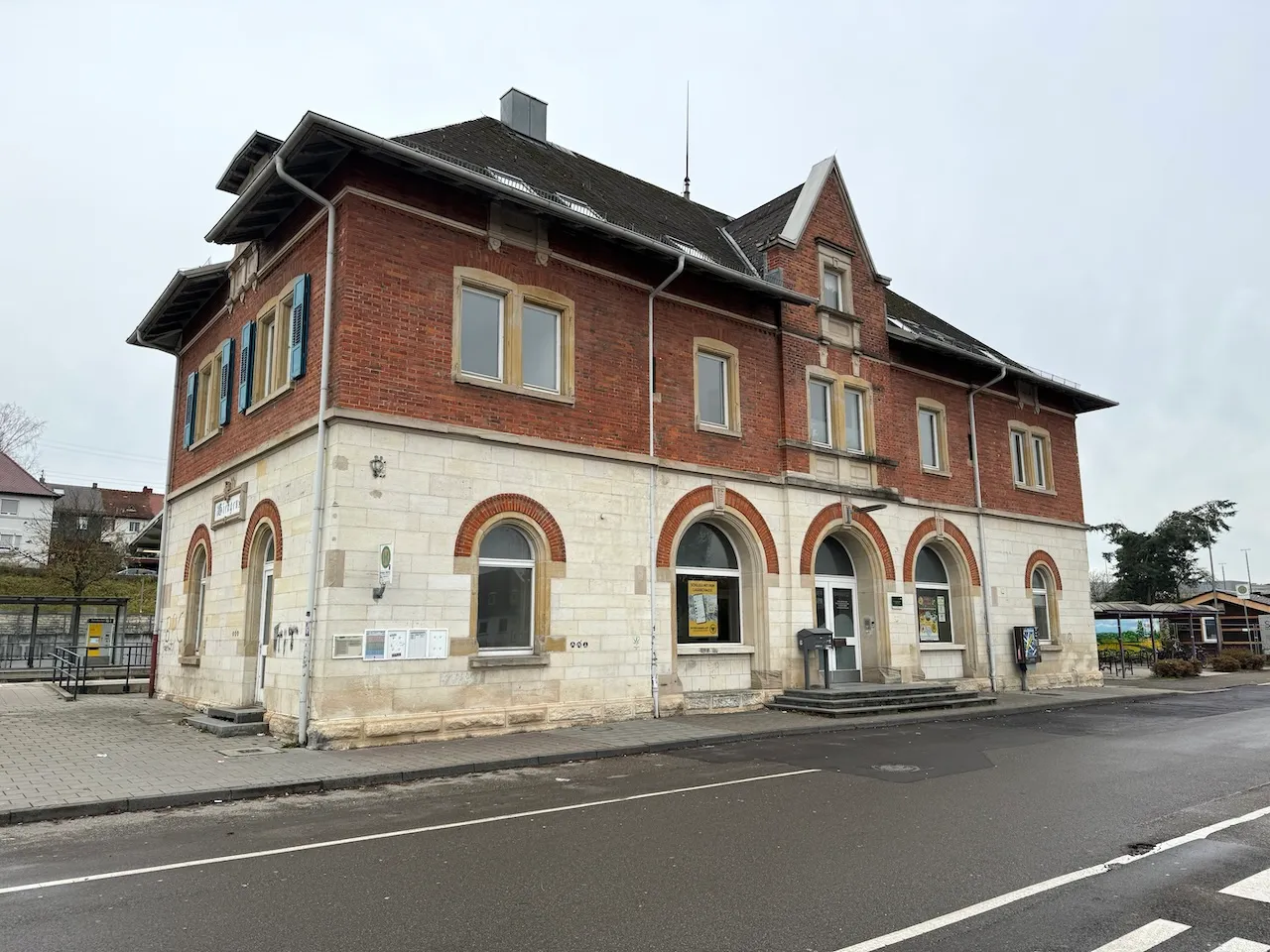 Bild vom Bahnhof in Giengen an der Brenz